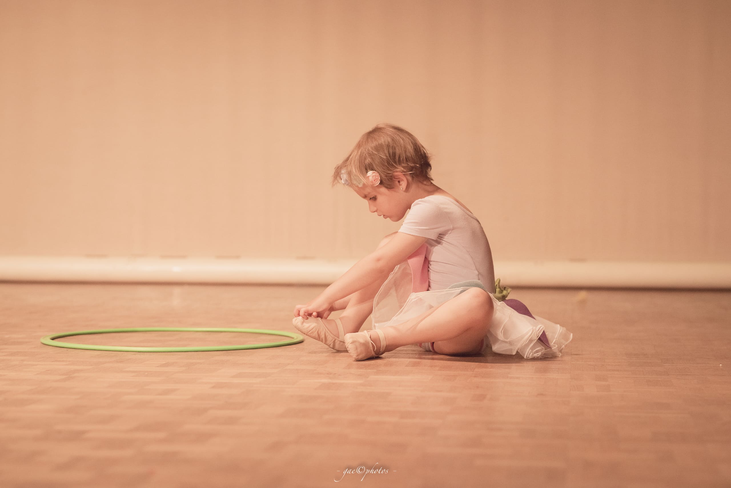 Lezione di propedeutica alla danza per bambini
